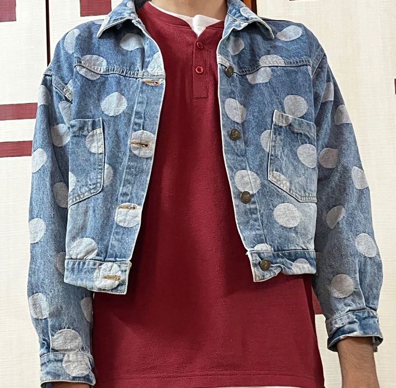 DENIM JACKET OVERSIZED