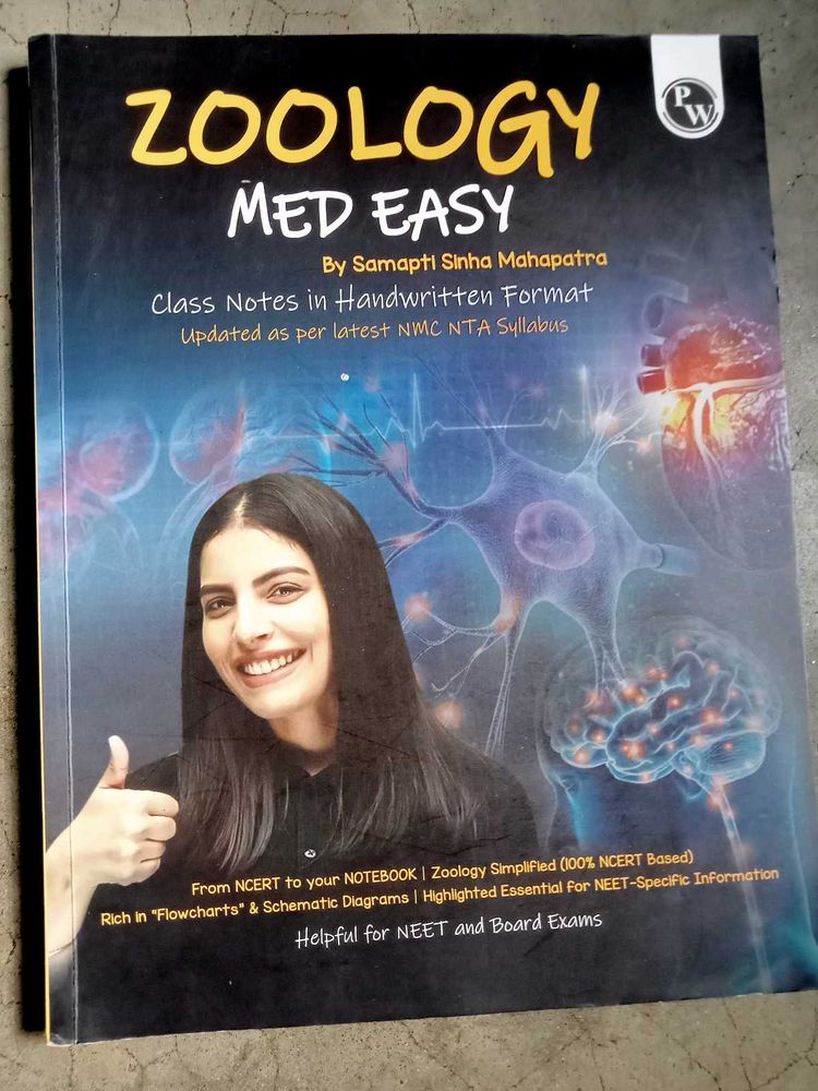 Zoology Med Easy by Samapti Sinha Mahapatra