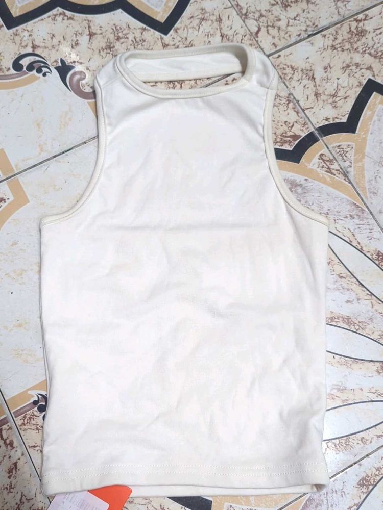 Backless Halter Top