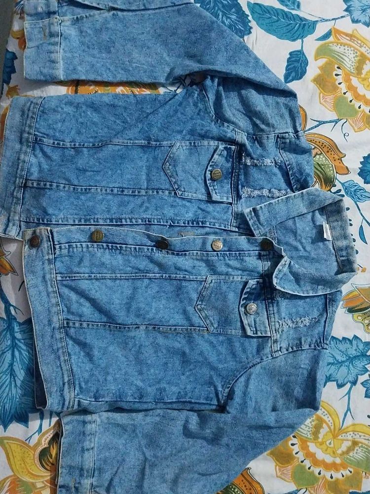 Unisex Denim Jacket Blue