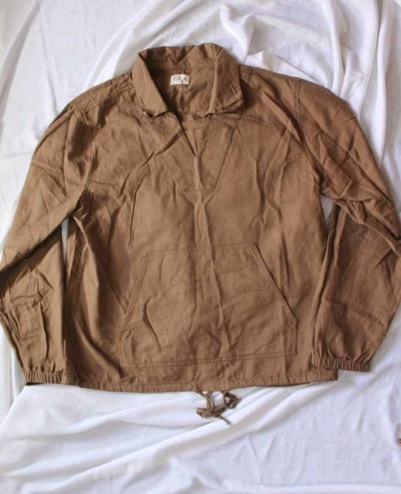 Brown Pullover Shirt