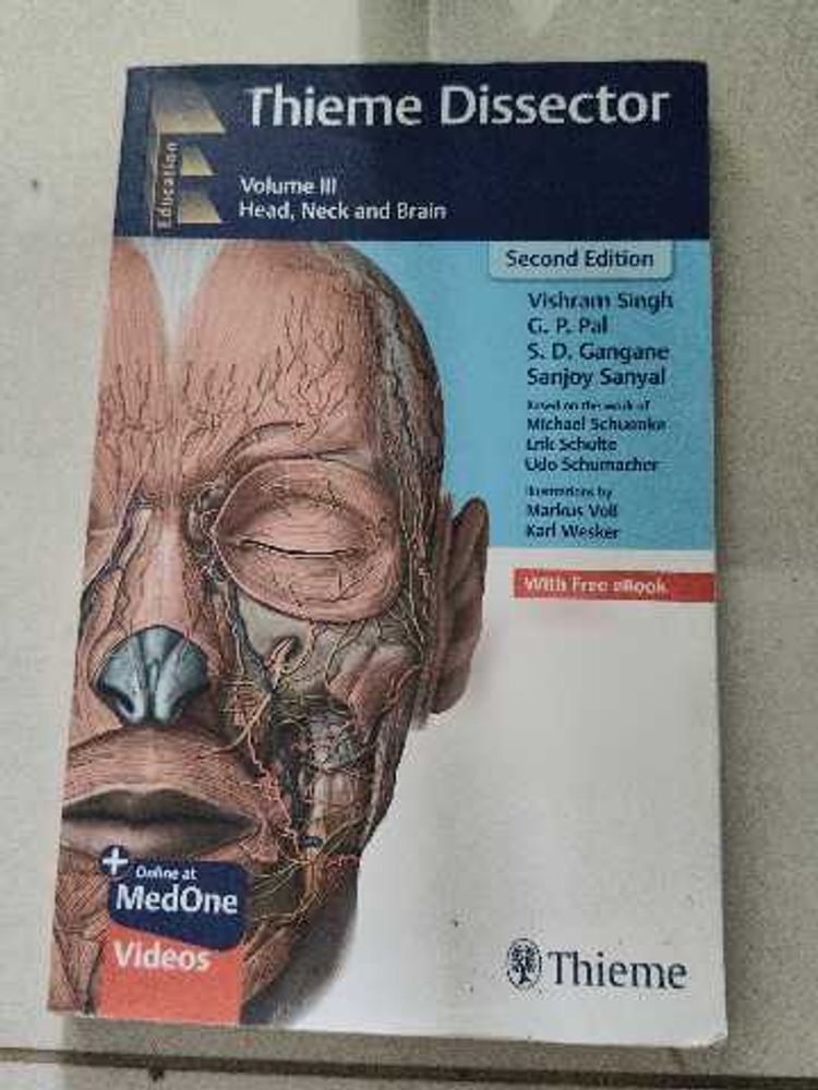 Thieme Dissector Vol. III Head neck and Brain