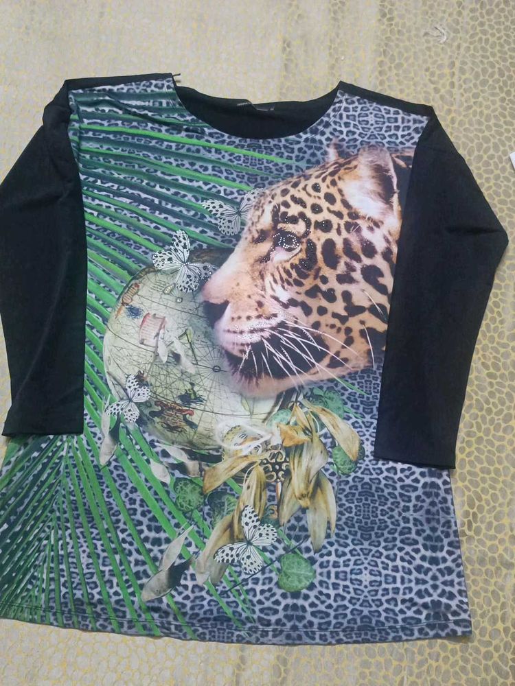 Animal Print Top