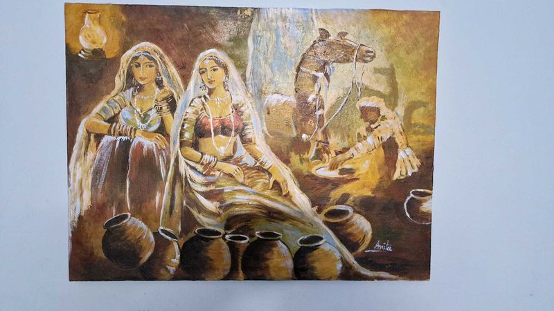 New Canvas Oil Painting.