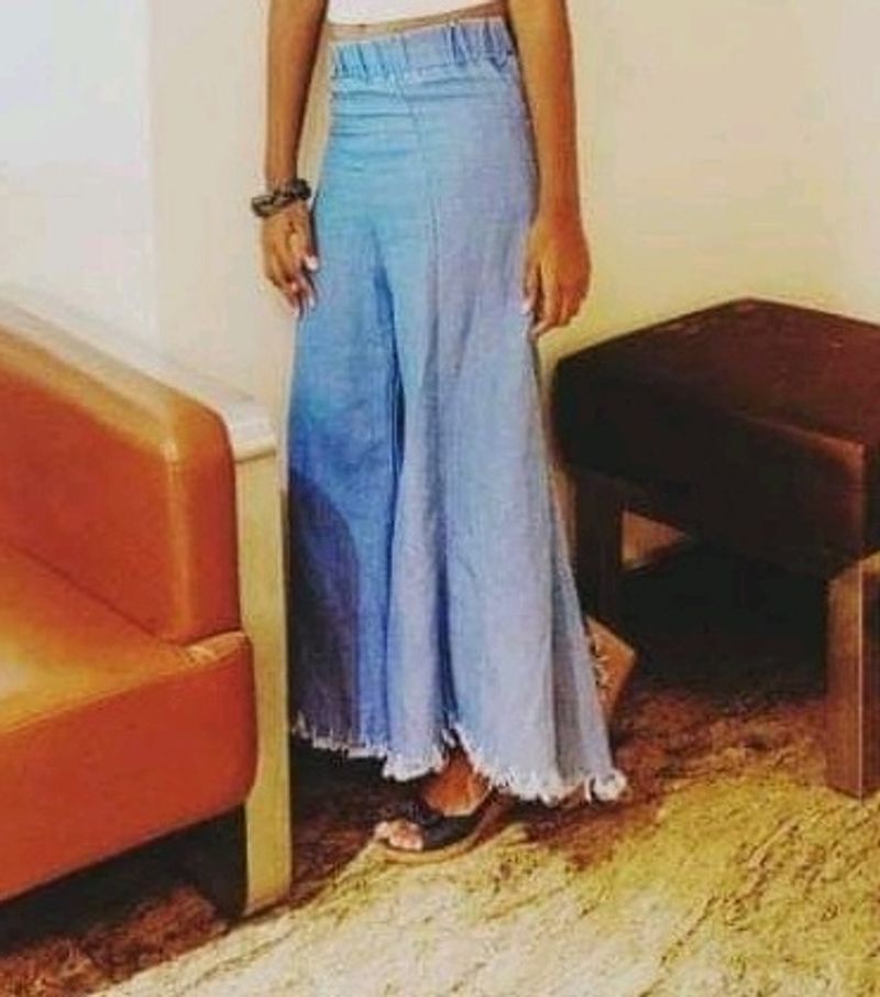 Blue Denim Pants