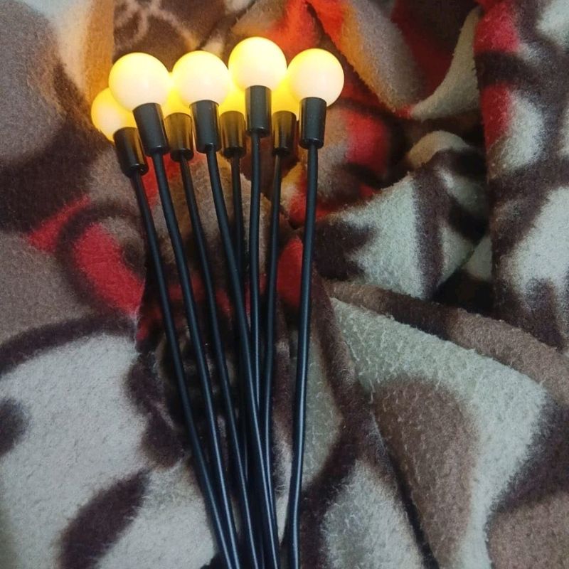 8🎄 LED Fireflies Solar Light - Yellow