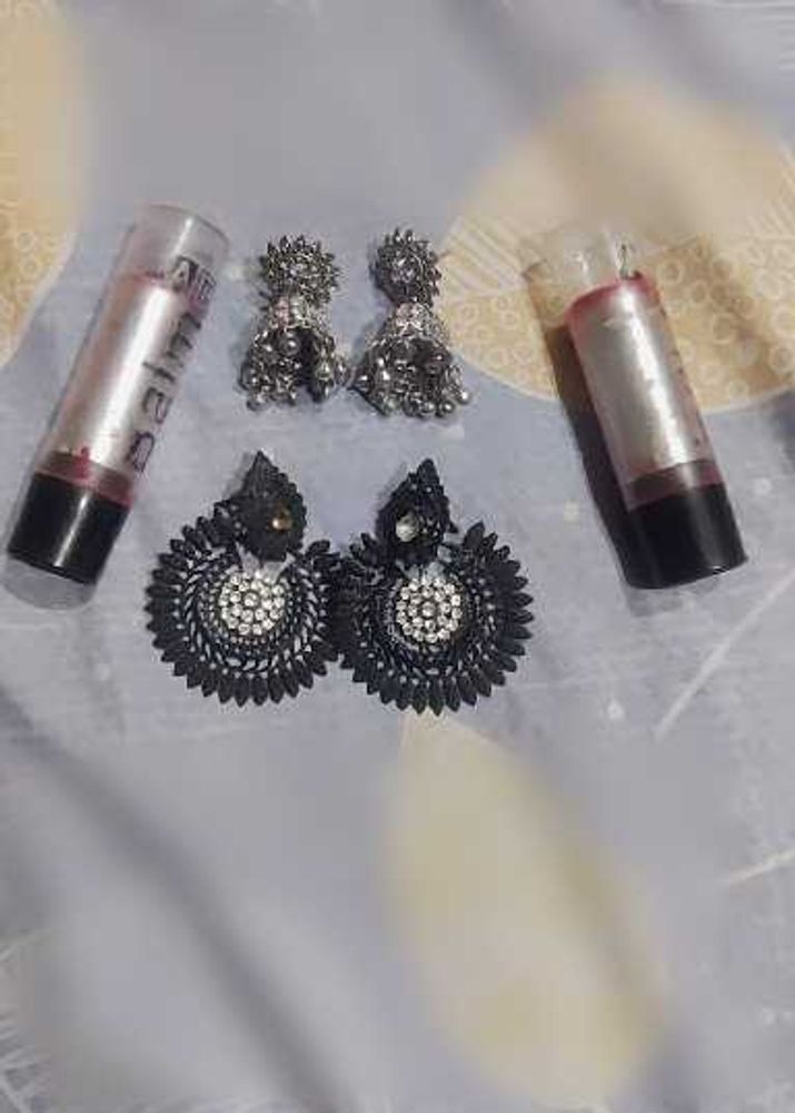 Earrings and Lip Balms Bundle