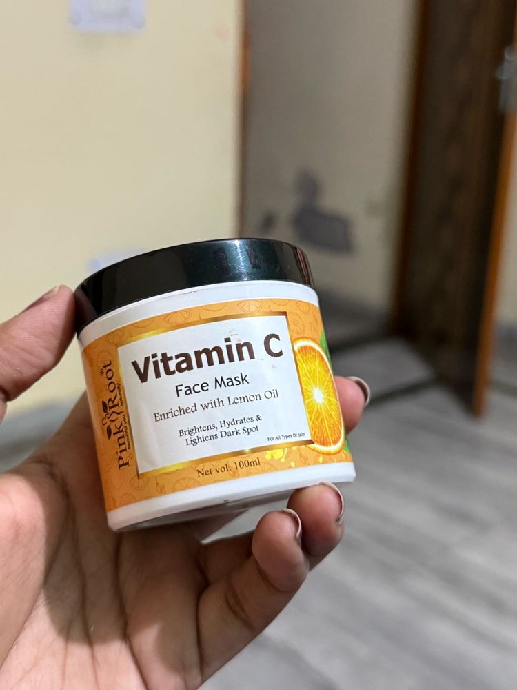 Pink Root Vitamin C Face Mask