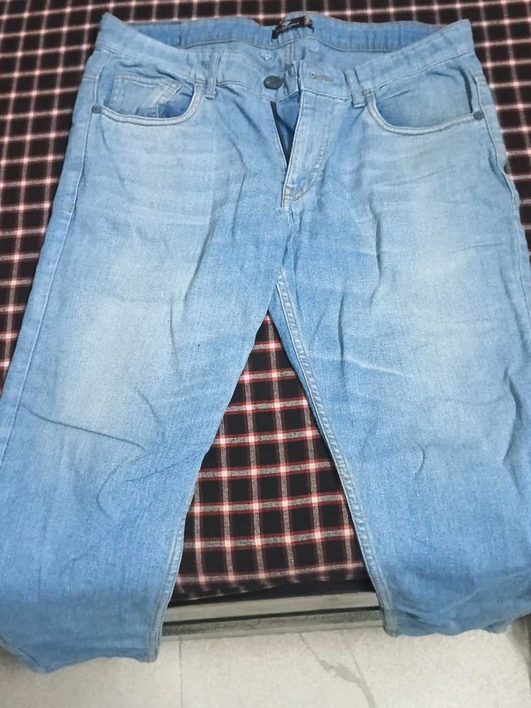 Light Blue Denim Jeans