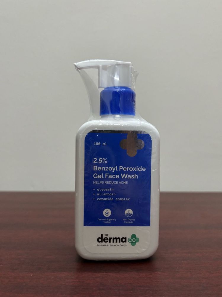 The Derma Co Facewash Sealed Benzoyl Peroxide