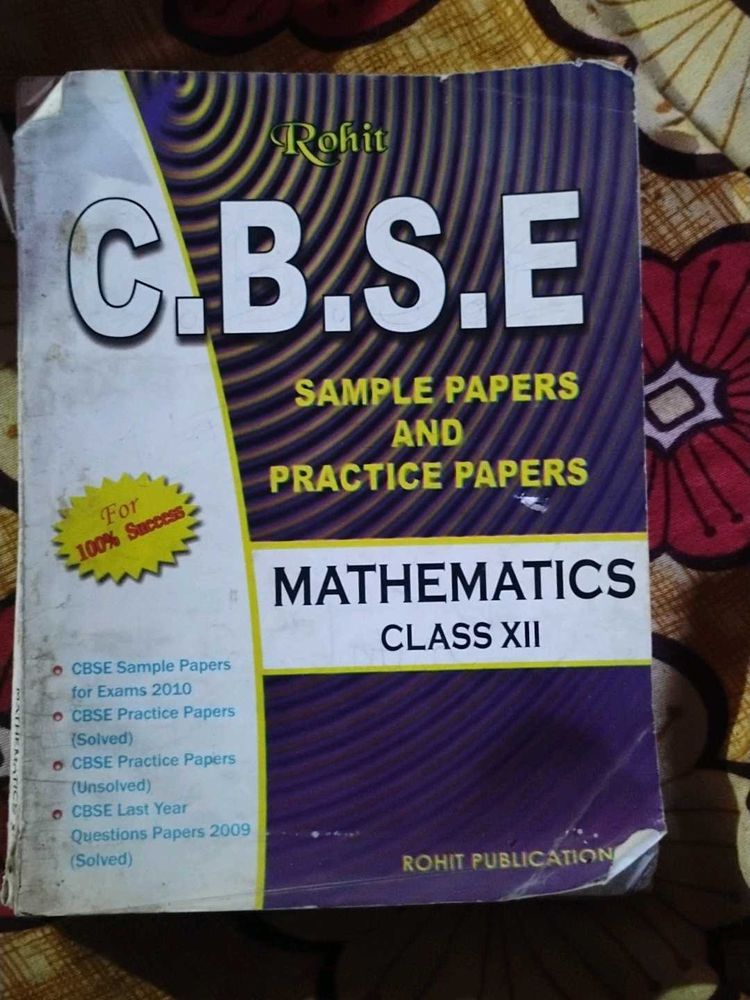 CBSE Class XII Mathematics Sample Papers