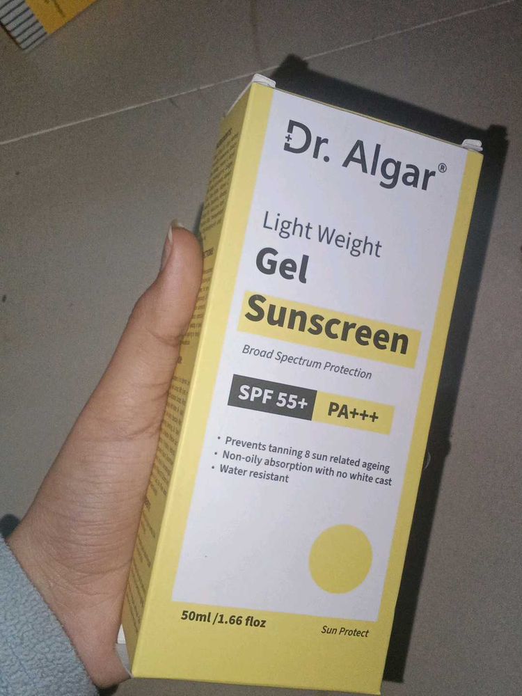 Dr. Algar Sunscreen Gel SPF 55+