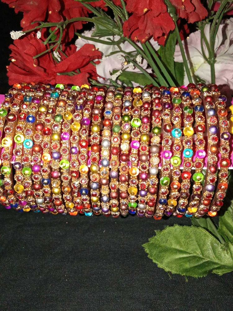 Multi Colour Chudi Set