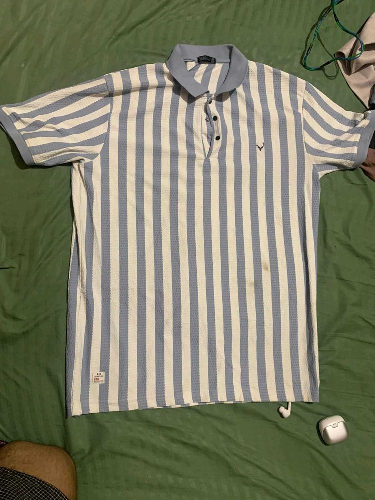 Striped Polo Shirt