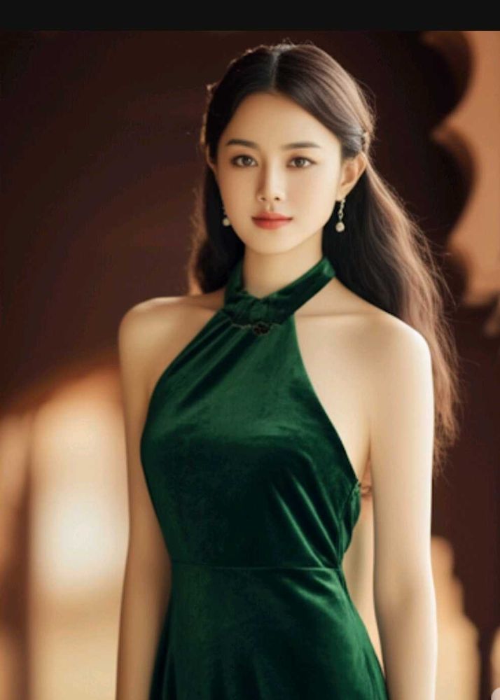 Emerald Velvet Mini Dress