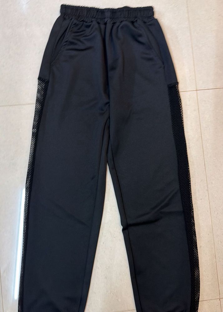 Black Track Pants