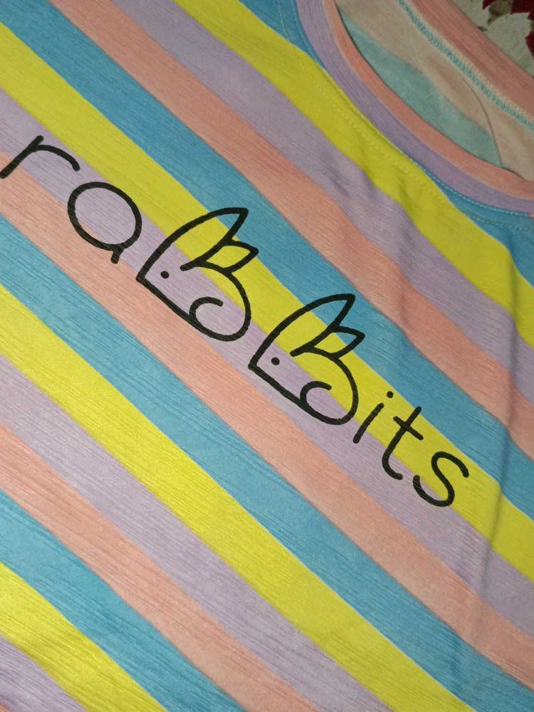 Multi Colour Crop Top