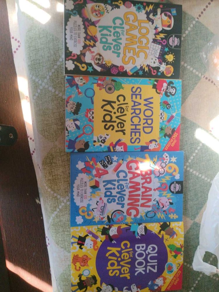 Clever Kids Puzzle Book Bundle