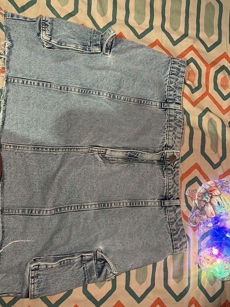 Vintage Denim Skirt