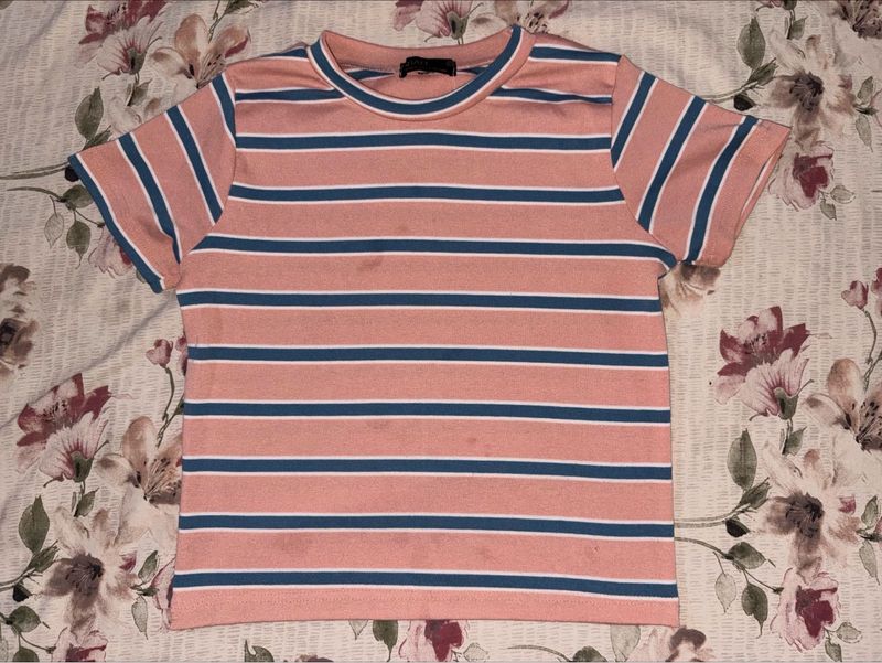 Striped Casual T-shirt