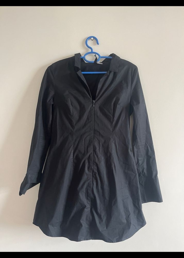 Divided By H&amp;M Shirt Dress In Black
