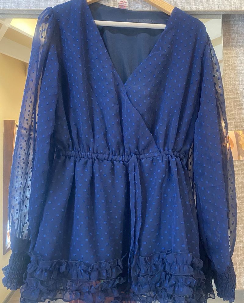 Stylish Casual V Neck Women Top&amp; Tunic