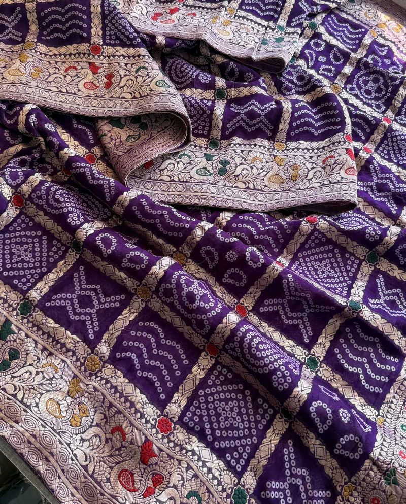 Brand New Pure Khaddi Georgette Banarasi Weaving S