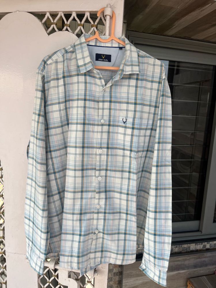 Checked Allen Solly Shirt