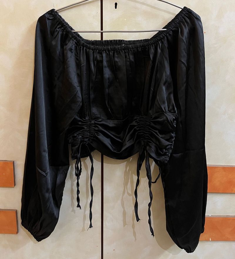 Black Crop Top
