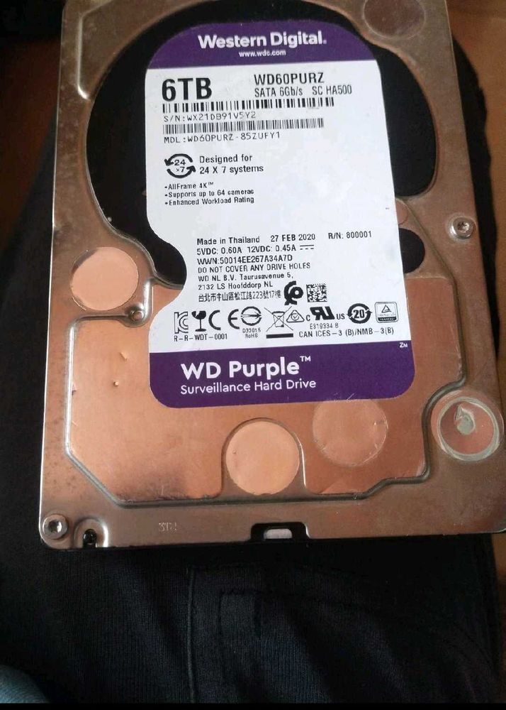 6TB HARDDISK