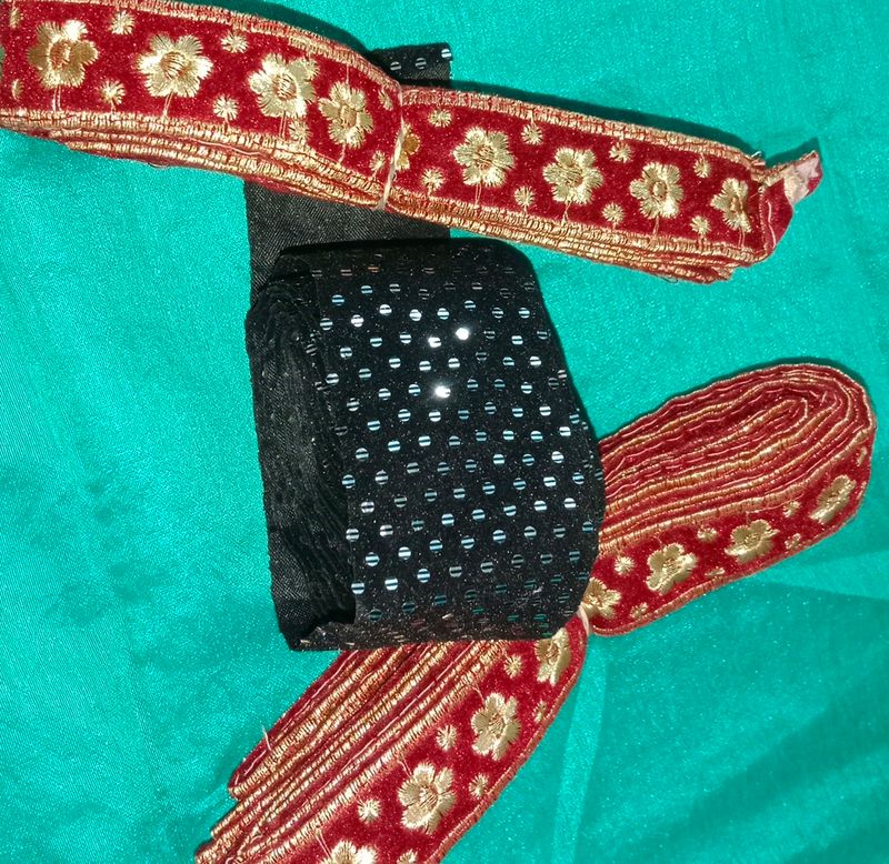 Combo  Lace Saree Lehnga Dupta Lacce