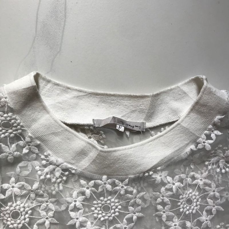 Lace Overlay Top