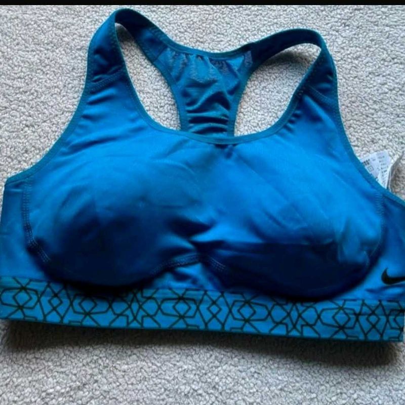 Nike authentic Blue Sports Bra 34B to 36A