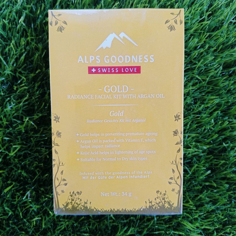 Alps Goodness Gold Radiance Facial Kit