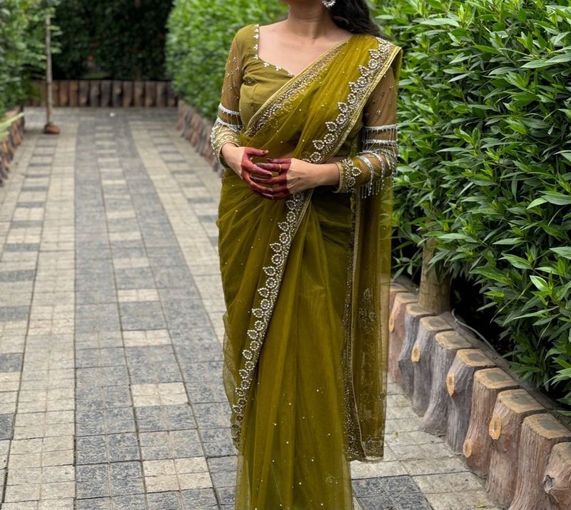 Stylish Party Wear Saree