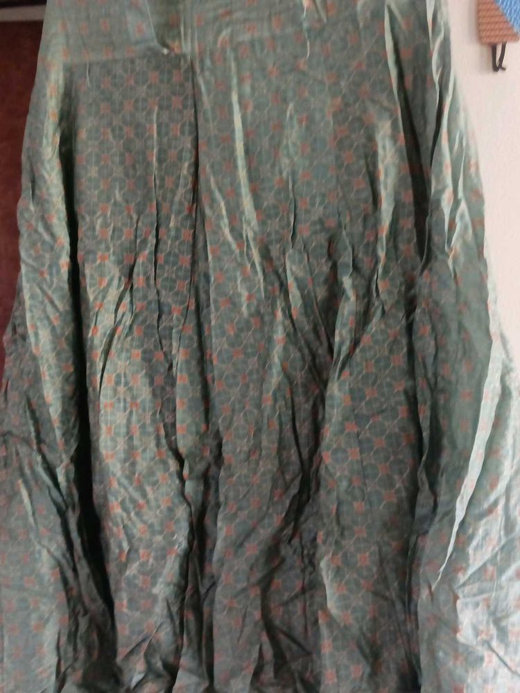 Floral Print Ethnic Skirt