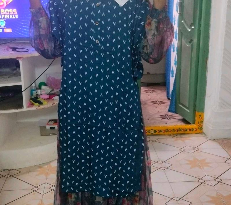 BLUE KURTI