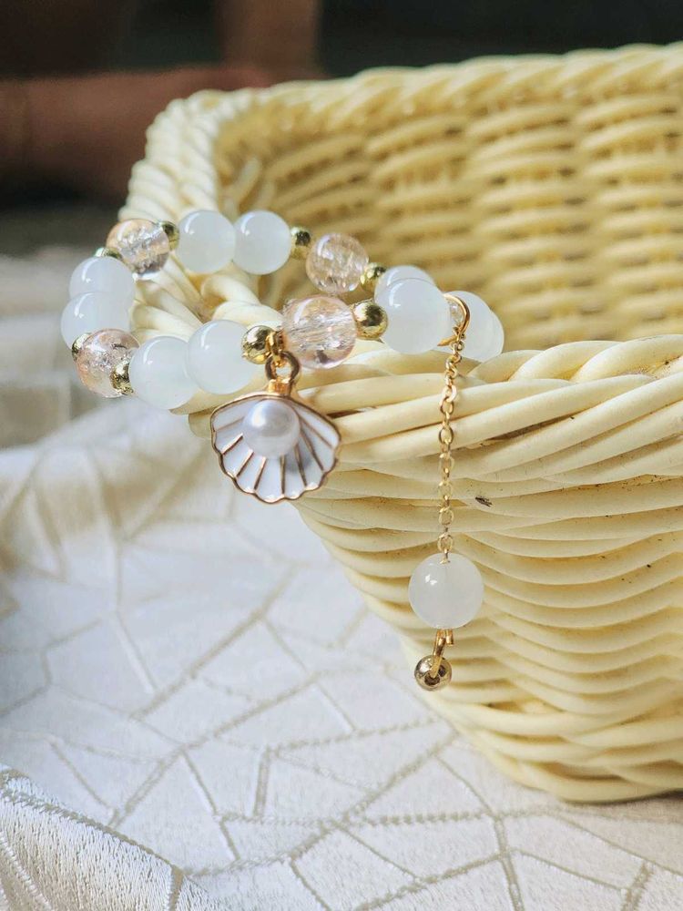 Rose Gold Beads Breclet