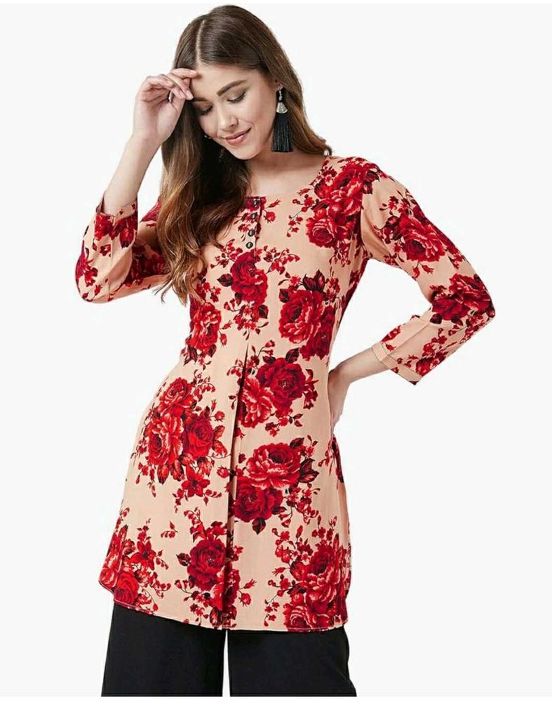 Bright Flowery TUNIC