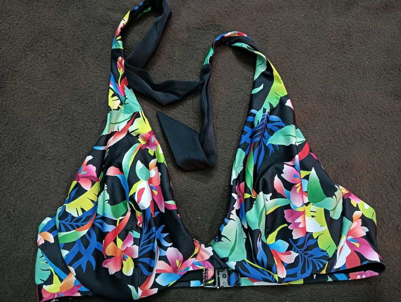 Floral Bikini Top,,🖤36