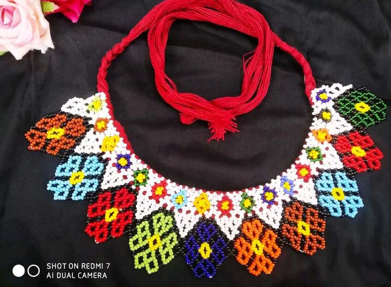 Handmade Beaded Colorful Necklace