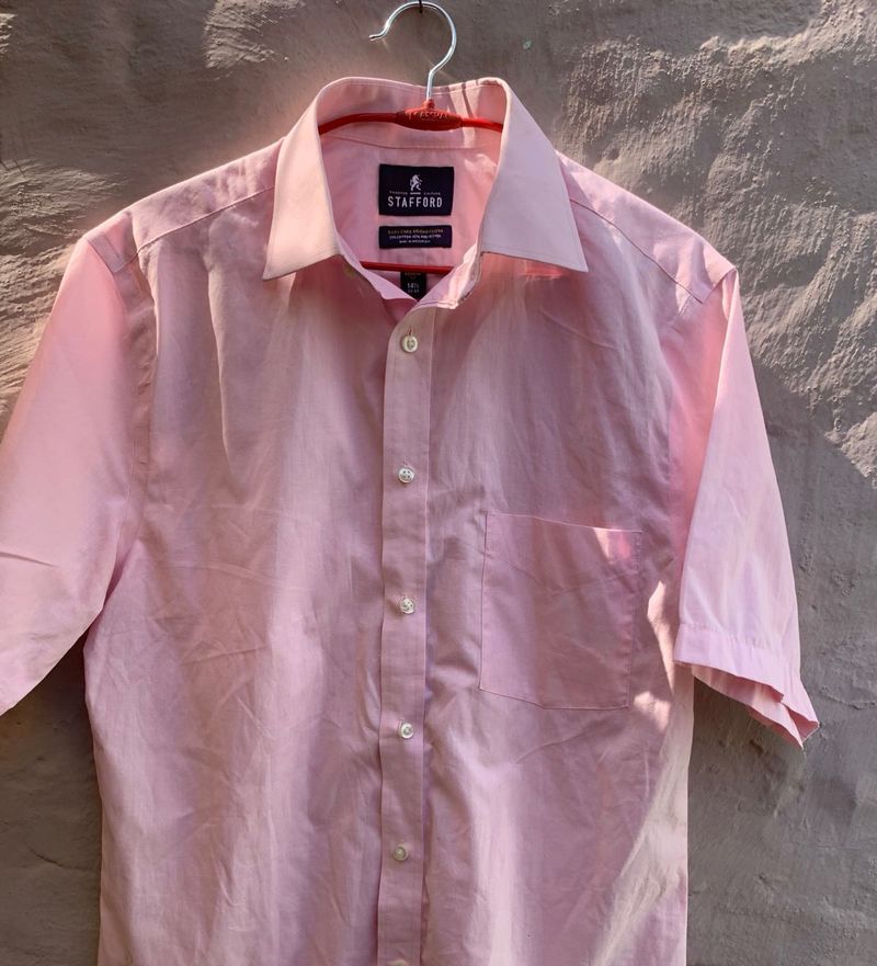 Stafford Orignal  Pink Shirt