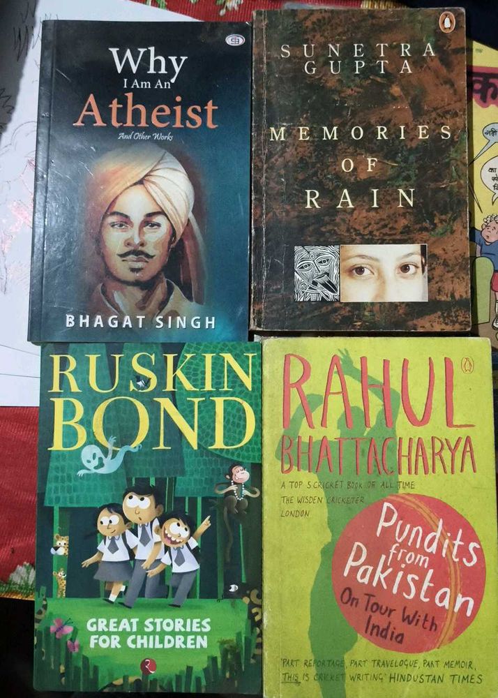 Combo Of 4 Books,Why I&#39;m Atheist,Pundits From Paki