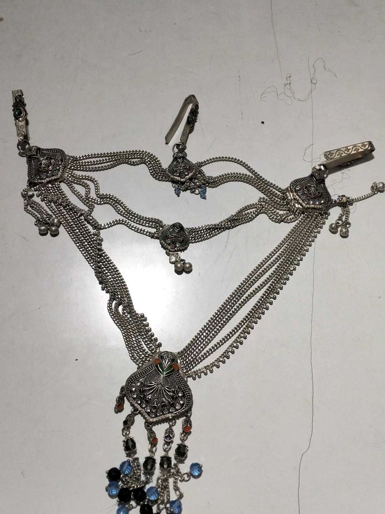 Silver Tone Fashion kamarband