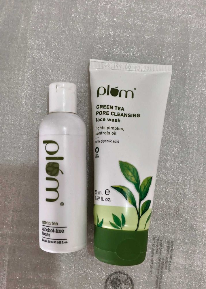Plum Green Tea Face Wash Duo