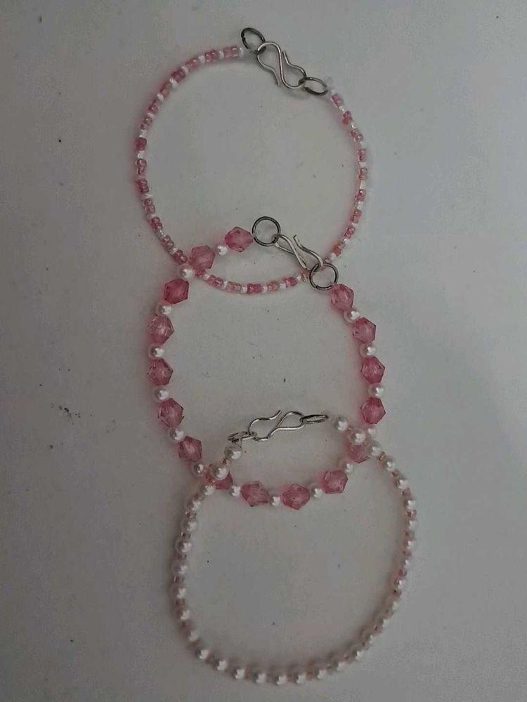 barbie beaded bracelet set 💘🎀⛪️🧼