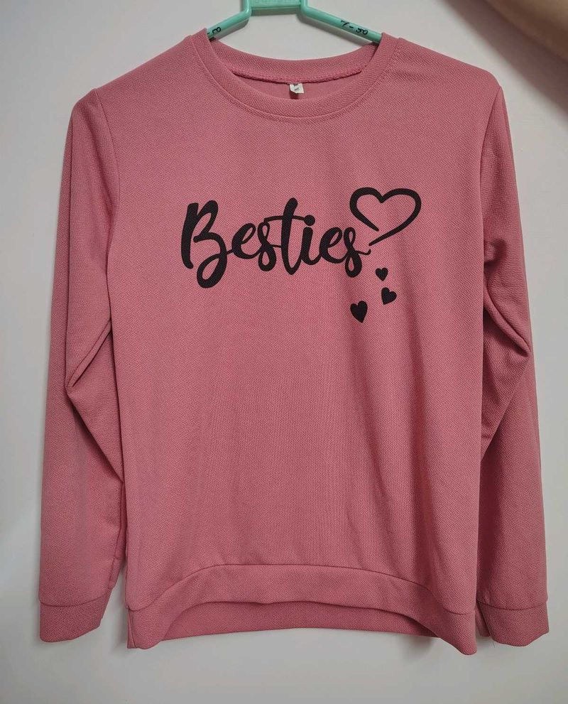 Women Top Korean Style best Friends T-shirt