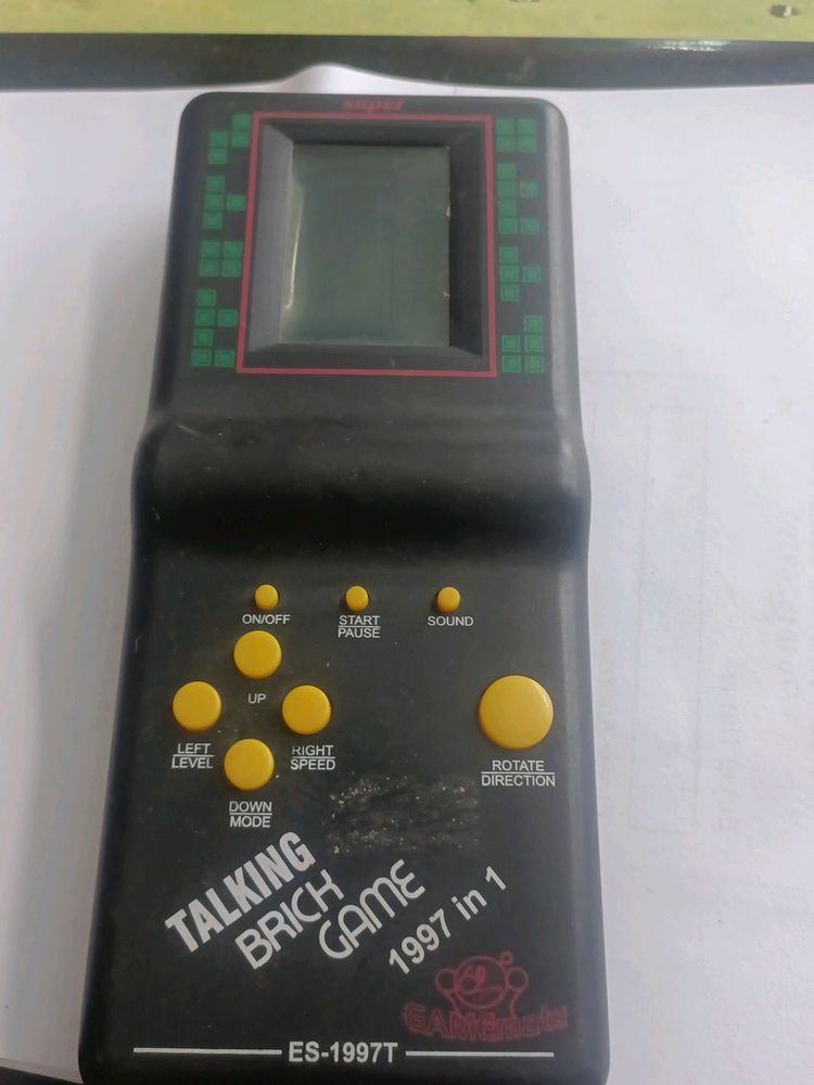 talking brick game 1997 in 1