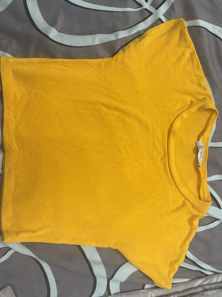 Yellow T-shirt