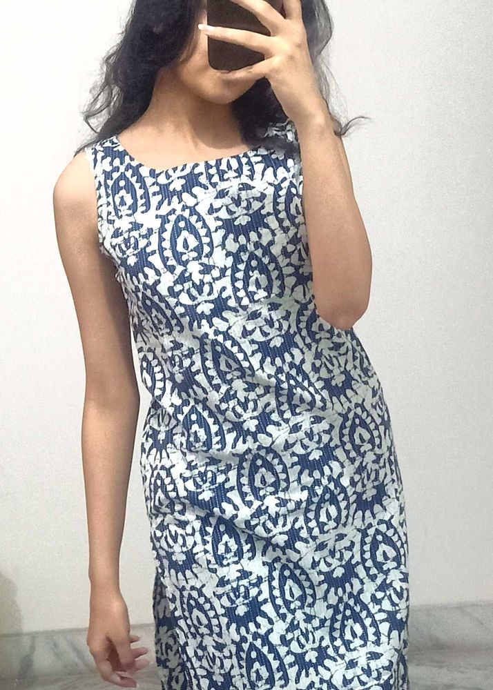 Blue long kurti 💙